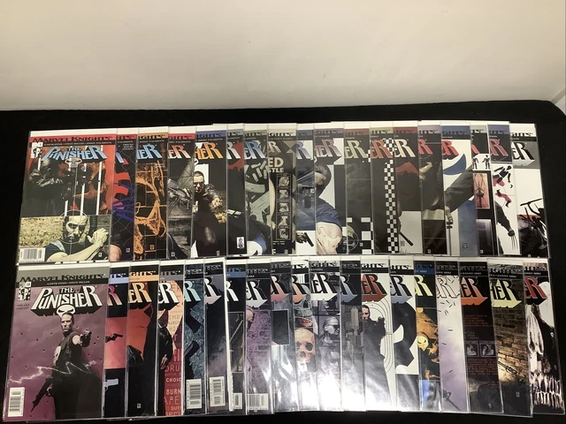 THE PUNISHER #1-37 (2001 vol. 6) MARVEL KNIGHTS COMIC LOT