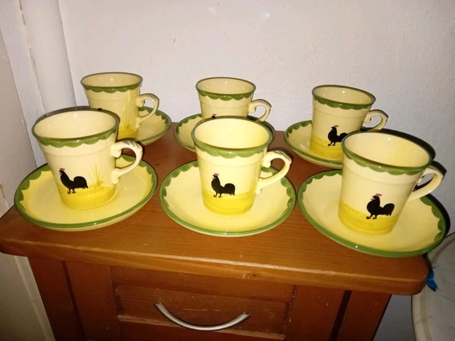 F-Caw-F Hühnertasse Keramik - Lustiger Hahnen-Becher