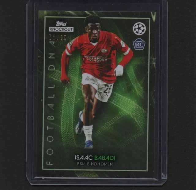 2023-24 Topps Knockout Ucl Isaac Babadi Psv Eindhoven Rookie /99