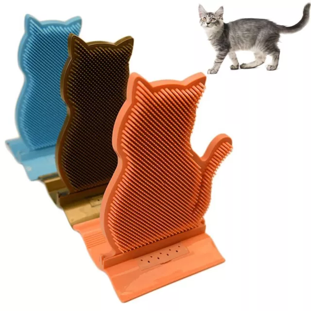 Anti-Itch Pet Rubbing Device Wall Mounted Itching Board  Indoor Kitten