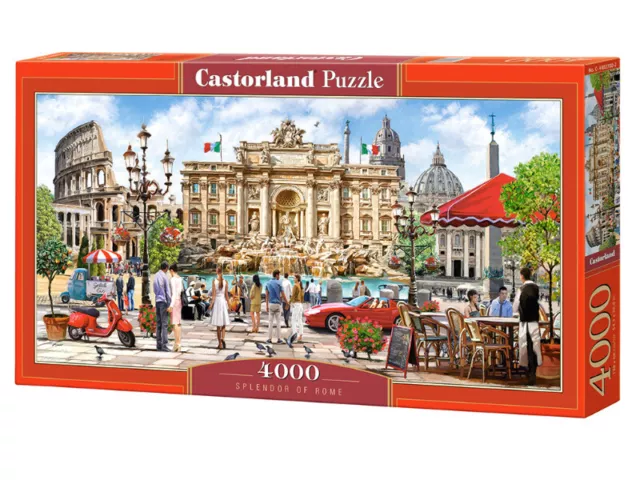 Splendeur de Rome - Puzzle 4000 pièces - CASTORLAND