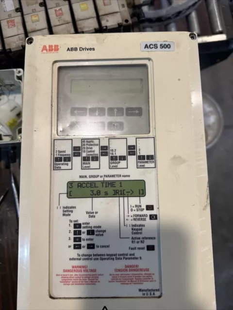 Abb Drives Acs500 Acs501-005-4-02P5 Variable Frequency Drive (Np1)