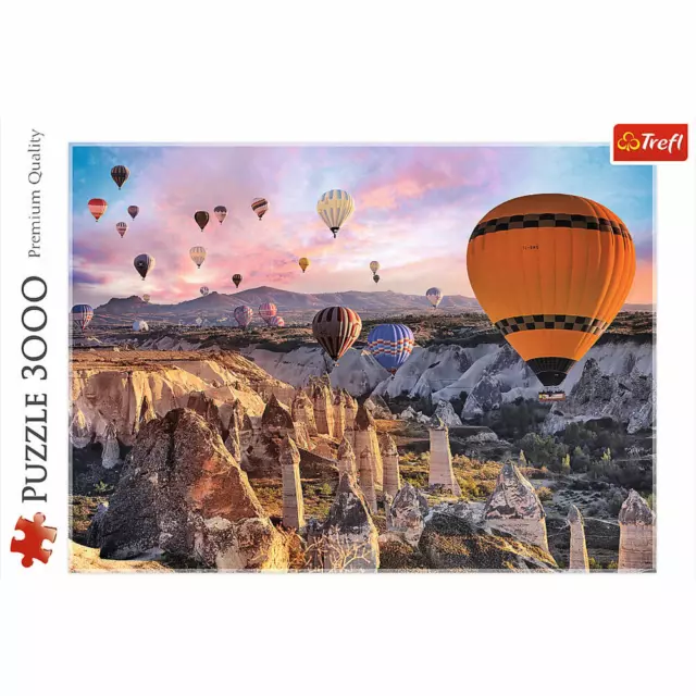 Trefl Puzzle Ballons au-dessus de la Cappadoce, 3000 pièces, 116 x 85 cm, 33059 3