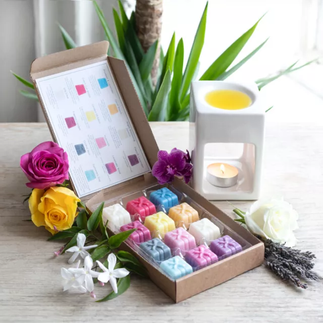 Floral Wax Melts Selection Box Great Present/Giftset, Free P&P