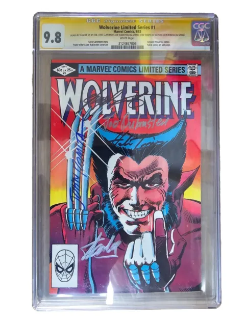 Wolverine Limited Series #1 CGC 9.8 SS signed Frank Miller WOLVERINE coming MCU