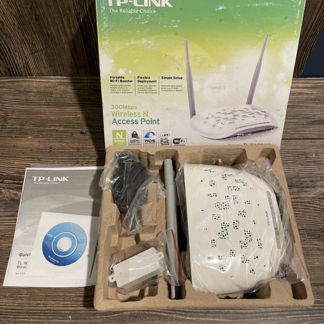 TPLINK TLWA801ND N300 300 Mbps Wireless Desktop Access Point AP