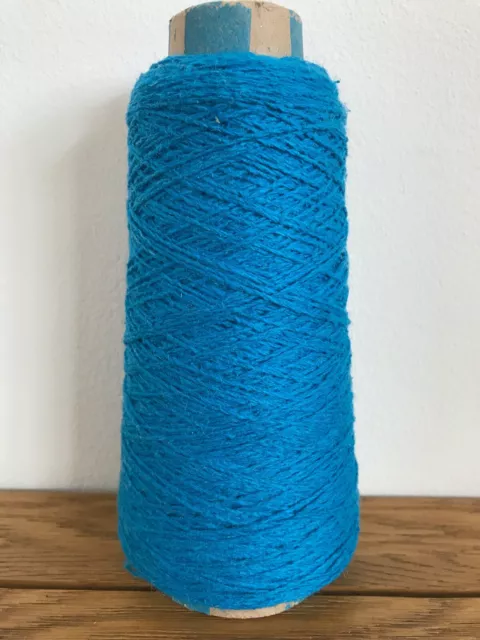 Fine 2 Ply 10.5 NM 50% Wool 50% Tussah Silk Yarn 100g Cone Gardiner Yarns