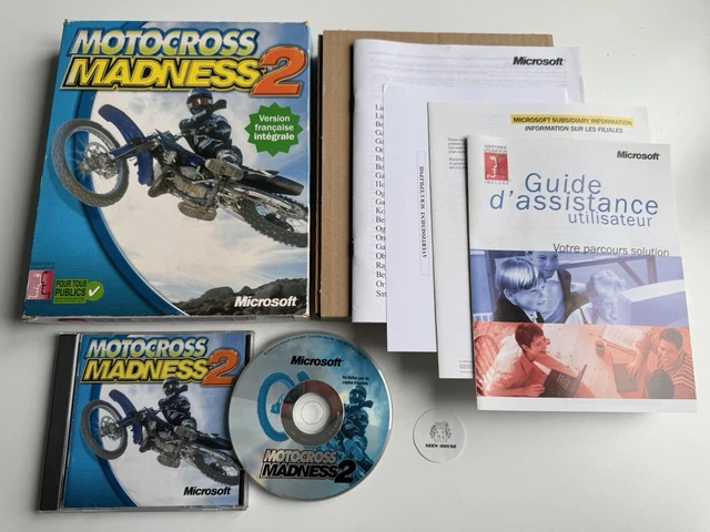 Motocross madness 2 pc game in box