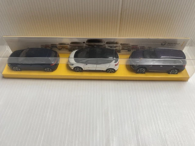 Coffret NOREV Renault Mégane Scénic Koléos 3 inches 1/64 Voiture Miniature