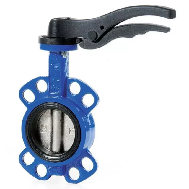 Cast Iron Multi-Flange Wafer Pattern Butterfly Valve – Stainless Steel Disc – Ep