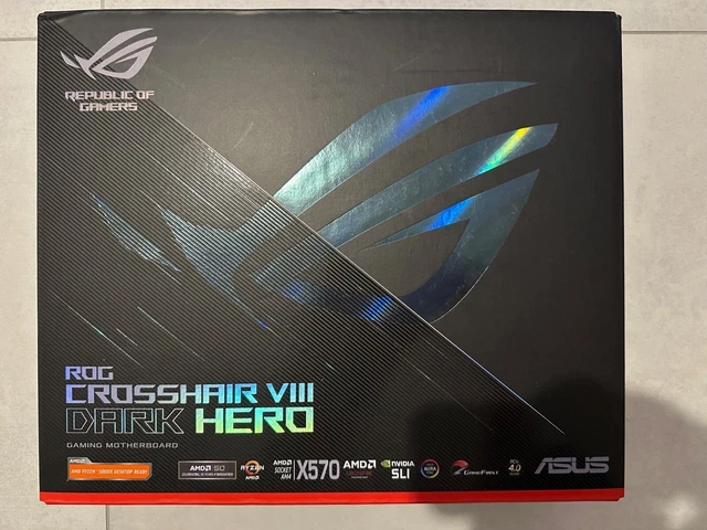 ASUS ROG CROSSHAIR VIII Dark Hero Mainboard AMD Ryzen X570 Sockel AM4 ...