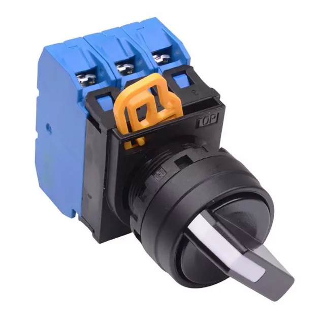 IDEC 22mm 2 Position Maintenu Sélecteur Interrupteur 3NO IP65 YW1S-2E30