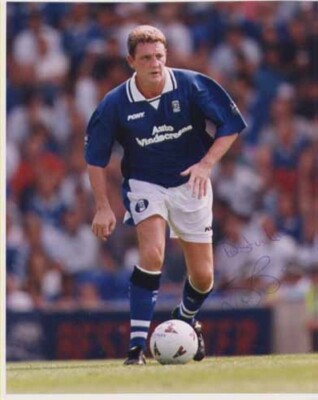 Steve Bruce - Birmingham - Signed Photo - COA (14629)