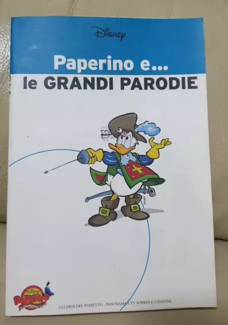 Libro book FUMETTO DISNEY PAPERINO E LE GRANDI PARODIE