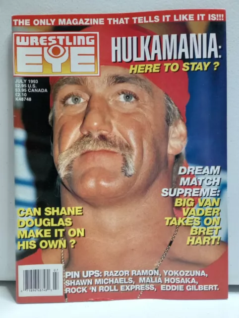 Wrestling Eye Magazine July 1993 Hulk Hogan