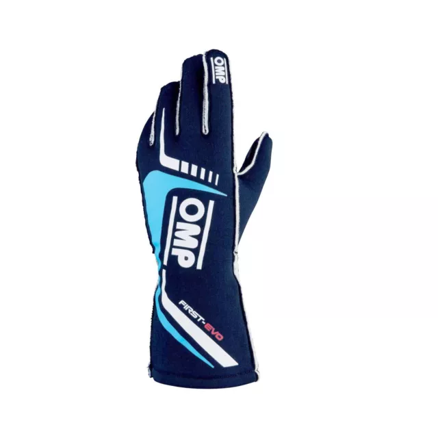 Neu OMP Handschuh FIRST-EVO MY20 Marineblau FIA (S)