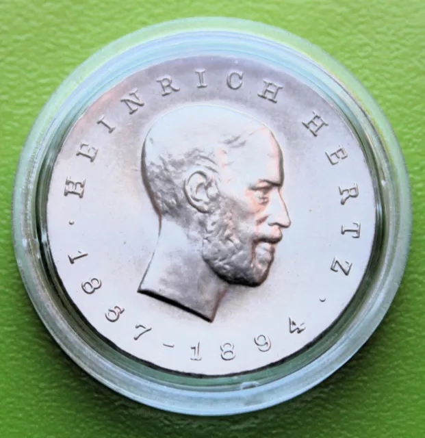 DDR, 5 Mark, 1969, Heinrich Hertz, Stempelglanz Erhaltung !