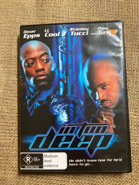 Dvd Film Movie In Too Deep Police Drama Action B-Movie