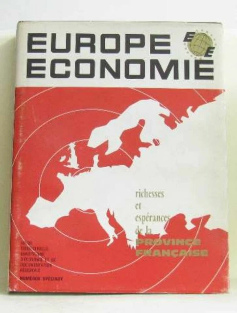Europe économie richesses et espérances d e la province française | Bon état