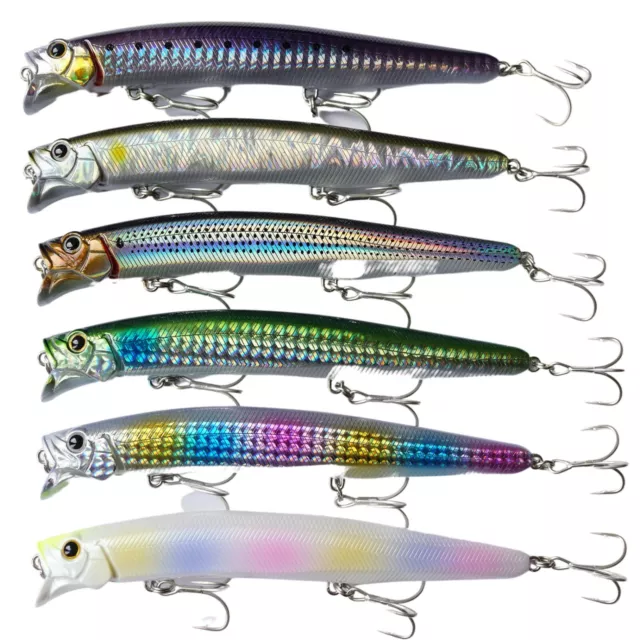 momolures - Shallow Feed minnow 128mm 105mm bass sea fishing lure UK stock item