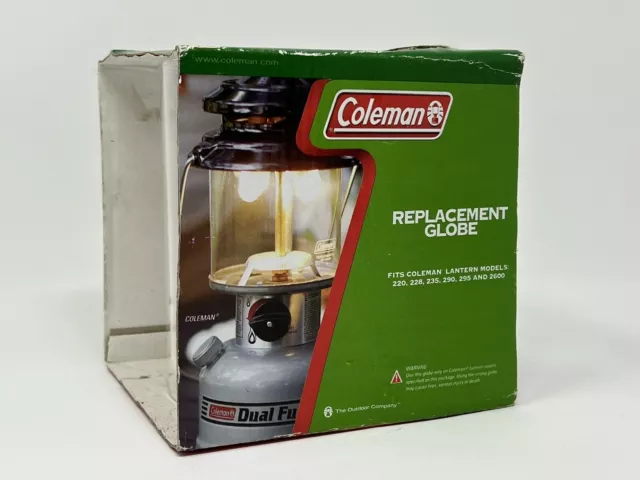 Coleman Max Northstar Lantern Globe Fits Models 2000， 2500， 2600
