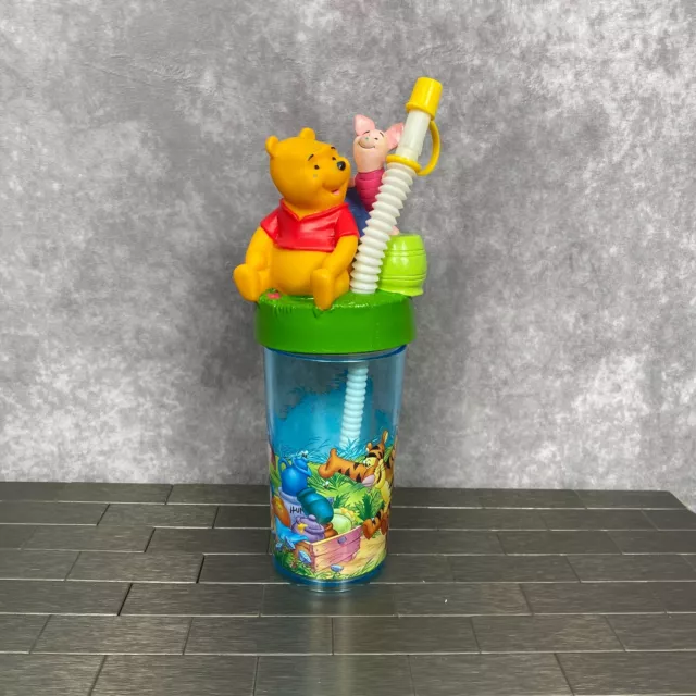 Disney Tumbler with Straw - Winnie the Pooh-KitPlast-2897
