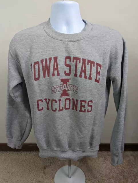 Vtg 90s Iowa State University ISU Cyclones Gildan Crewneck Sweatshirt Size Small