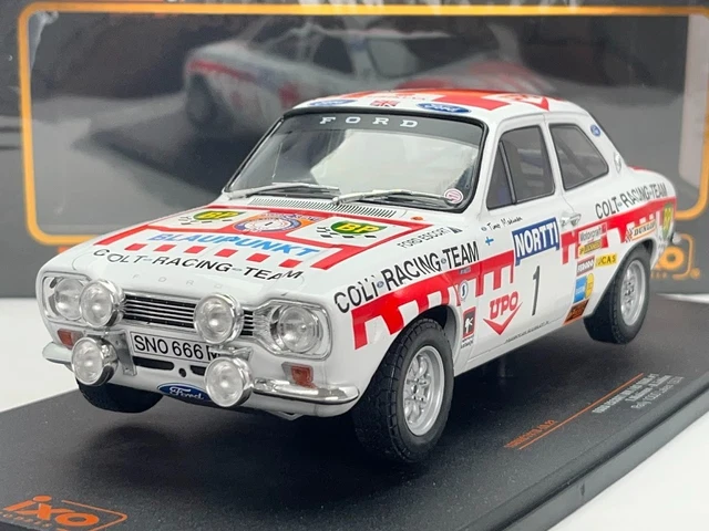 Ford Escort RS 1600 Rallye GB 1974 – Modèle Diecast 1:24 Par Ixo Salvat