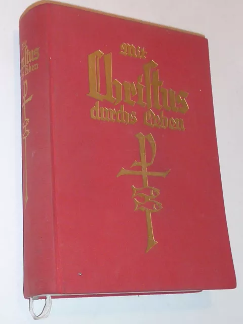 ancien LIVRE de MESSE SUISSE religion eglise pretre office OLTEN 1934 Einsiedeln