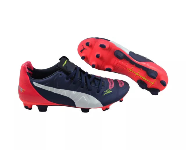 Puma evoPOWER 2.2 FG peacoat/white/bright plasma Fußballschuhe 103211 01