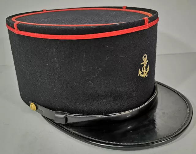 Ancien Képi Militaire - Marine - Ww1 Ww2 - A Définir - Militaria