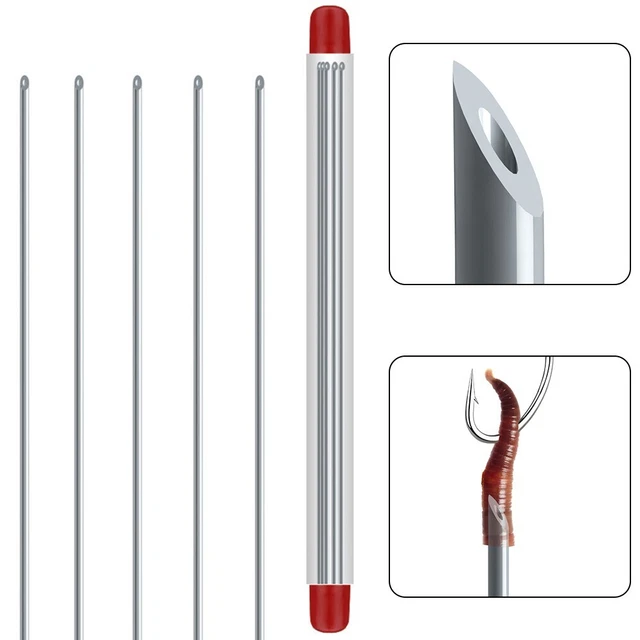 Kit De 6 Outils Pour Appâts En Acier Inoxydable - Pêche à La Carpe Et Au Barbeau - Résistants à La Rouille, Argentés