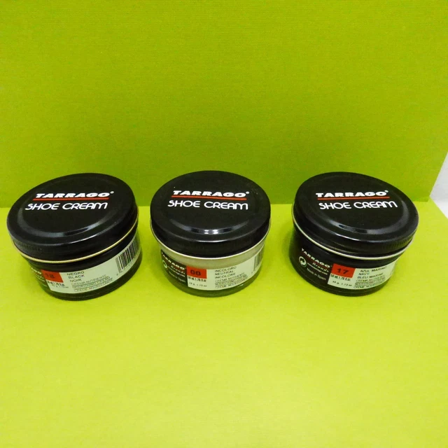 3 Tarrago shoe cream black neutral navy blue lot