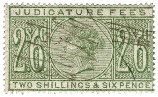 (I.B) QV Revenue : Judicature Fees 2/6d (1881)