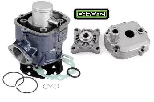 Kit CARENZI complet cylindre piston Culasse DERBI senda drd x-treme x-race >2006