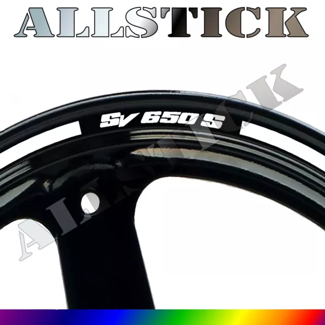 Liserets Jantes pour SV650S SV 650 S rims stripes peganitas cintas adesivo