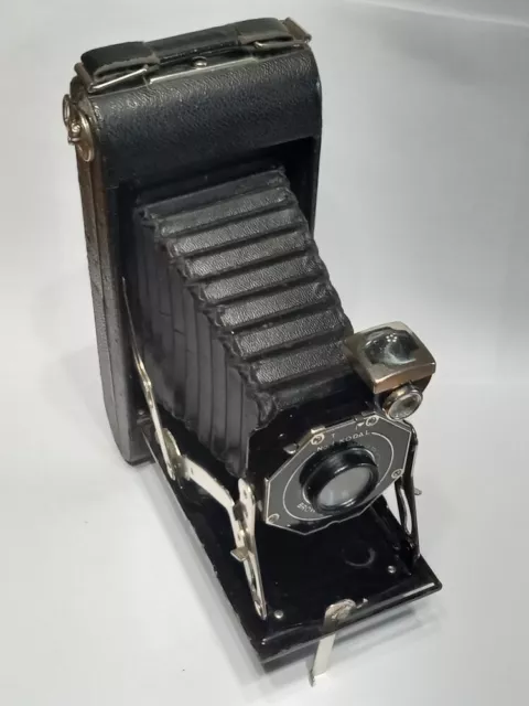 Kodak Brownie Pliant ancien appareil photo à soufflet