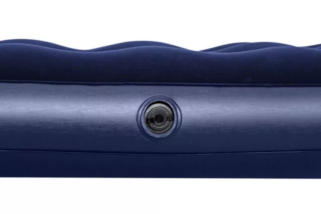 Bestway Double Lit Gonflable Matelas D'Invité de Camping Bleu 191x137 3