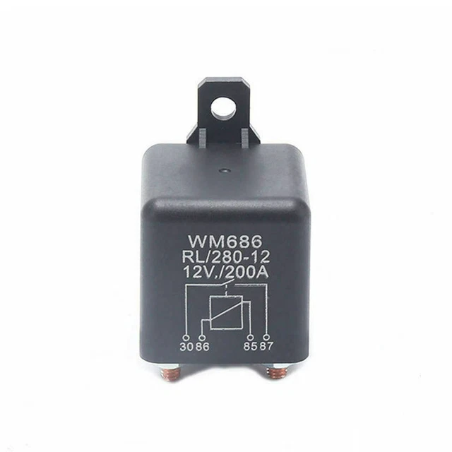 IXITAB Relais 75A 12V 2.4W - Gabelstapler Relais Für Bagger & Industrie