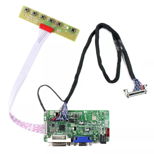 For 32" LCD Panel P320HVN01.1 P320HVN01.0 DVI VGA DVI LCD Driver Board