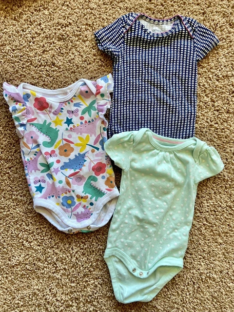 Lot Bundle Misc Infant Baby Girl Clothing Carters Little Me 0-3M 3M
