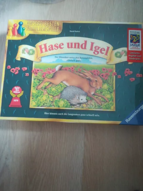 Ravensburger Spiel Hase und Igel Neu Original Verpackt Spiel des Jahres 1979