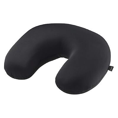 Lewis N. Clark Microbead Neck Pillow, Charcoal - Airplane Travel Pillow Support