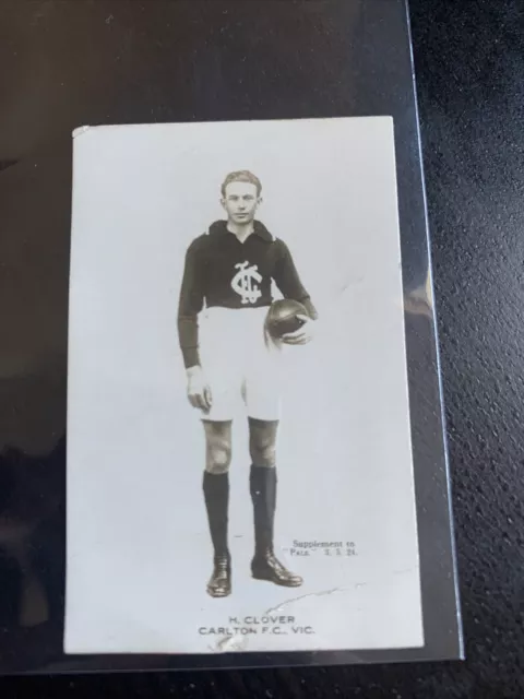 1920’s PALS Horrie Clover - Carlton Football Club