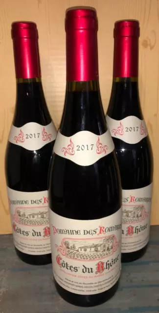 neuer Jahrgang 6x0,75l Domaine desRomarines Cotes du Rhone 2022 Syrah &Co 14,5%