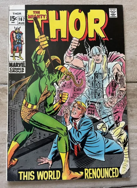 The Mighty Thor 167 Marvel