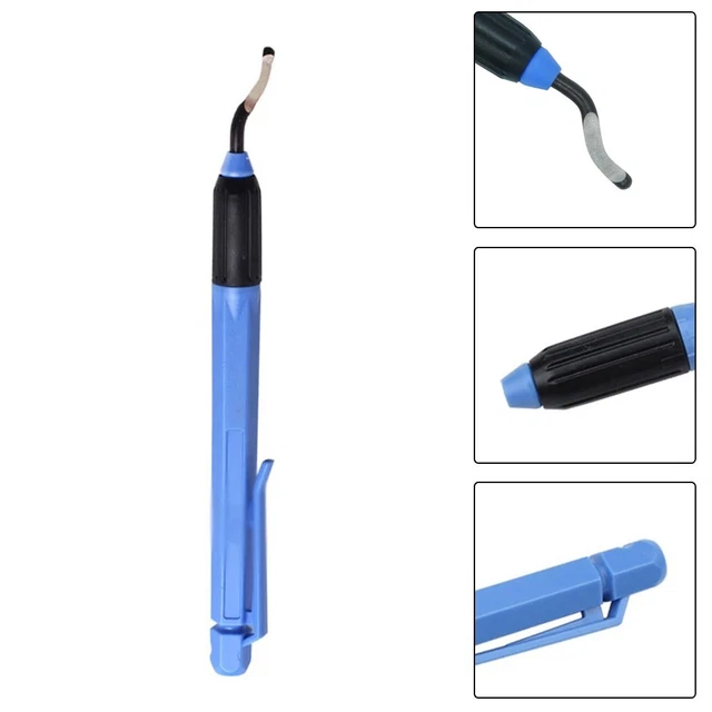 EO2000 Handle Burr Deburring Tool Kit Rotary With Blade Remover Trimming Cutter