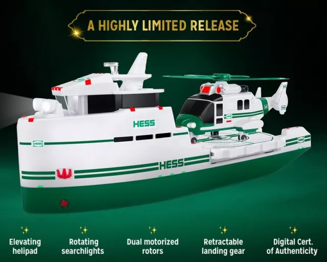 2023 Hess Toy Truck 90th Anniversary Collector's Edition Ocean Explorer [NIB]