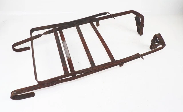 Porte-bagages Vélo Ancien Vintage – Pour Bicyclette Rétro, Acier (occasion)