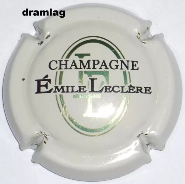 Capsule de Champagne:  Nouvelle  !!! LECLERE Emile ,  crème ,N°13